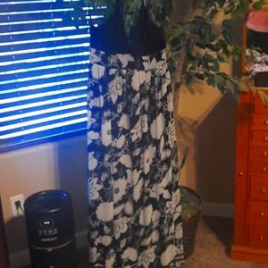 Long Flowy Maxi with Halter Top
